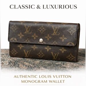 FINAL Price Drop! Louis Vuitton Checkbook Wallet